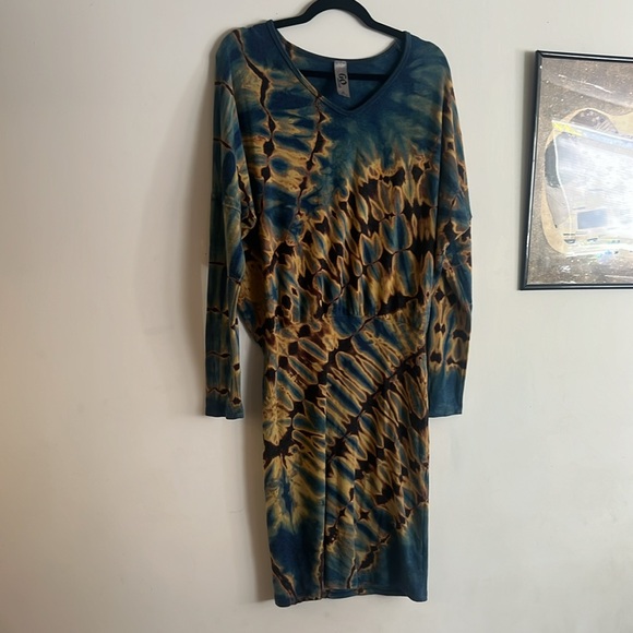 Go Couture Tye Dye Dress size XL - Picture 3 of 6